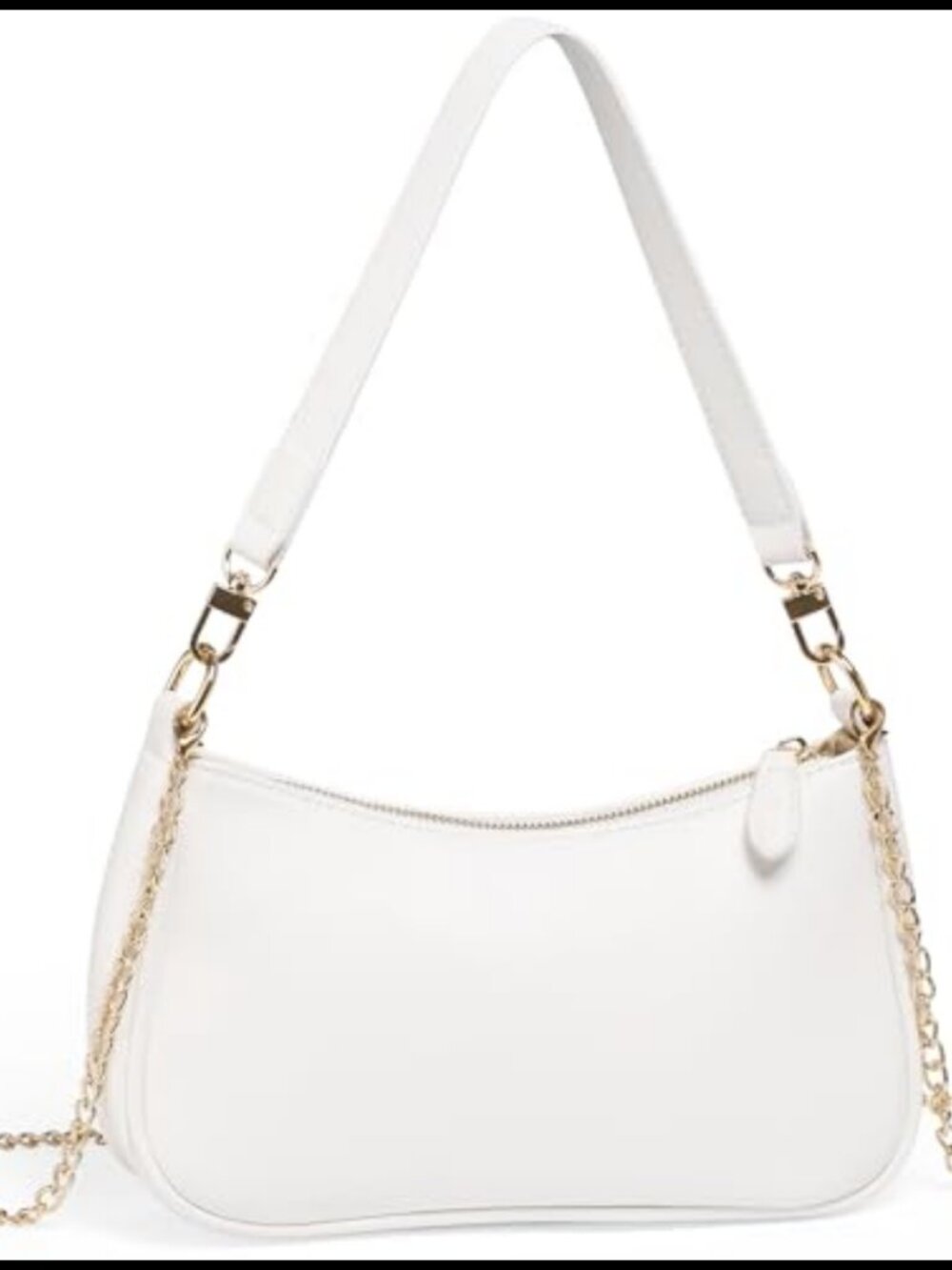 Vegan Leather Clutch Tote Shoulder Crossbody Hobo Bag for Women